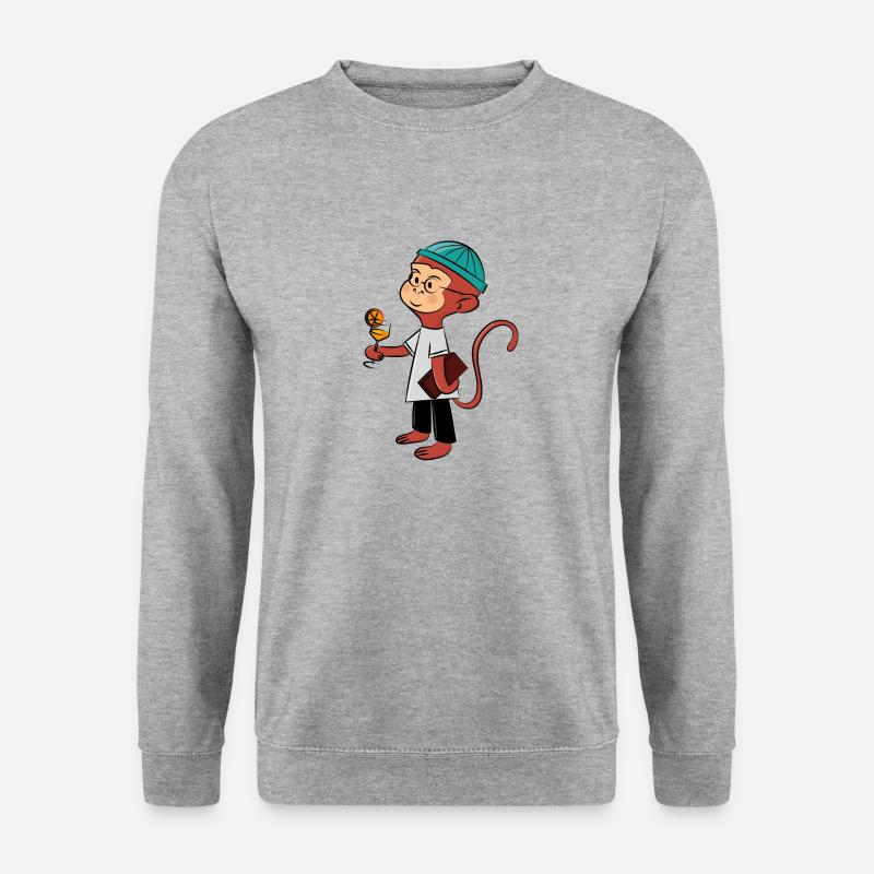 Funky monkey - Unisex Sweatshirt - salt & pepper