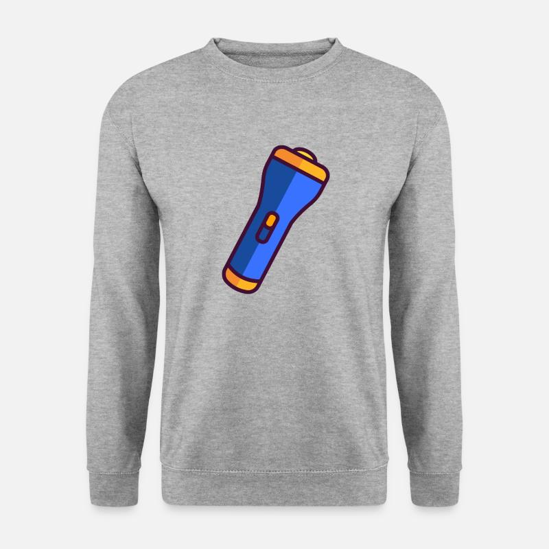 Flashlight - Unisex Sweatshirt - salt & pepper