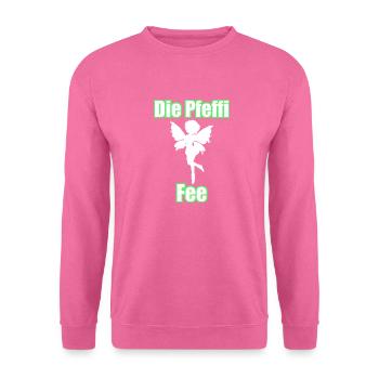 Die Pfeffi Fee - Unisex Pullover - Pink - Vorne