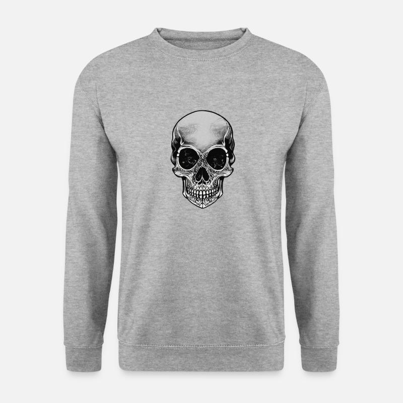 Skull - Unisex Sweatshirt - salt & pepper