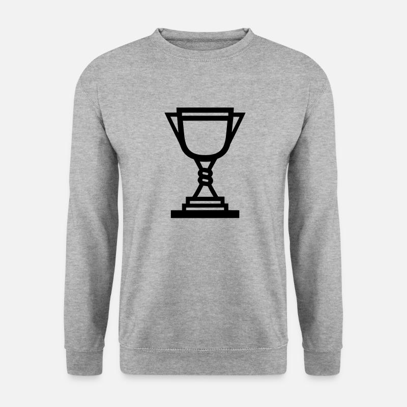 trophy - Unisex Sweatshirt - salt & pepper