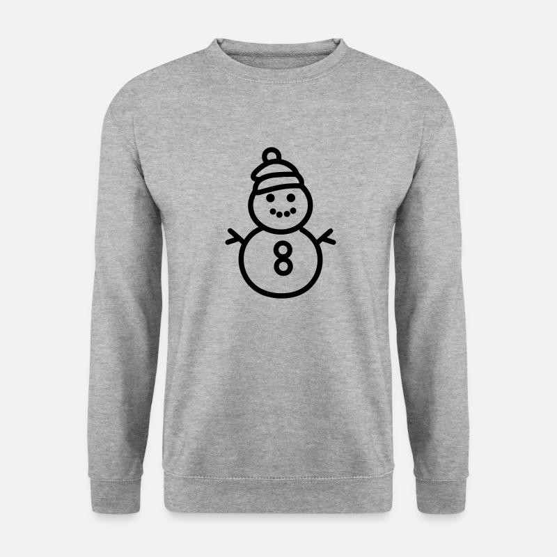 Snowman - Unisex Sweatshirt - salt & pepper