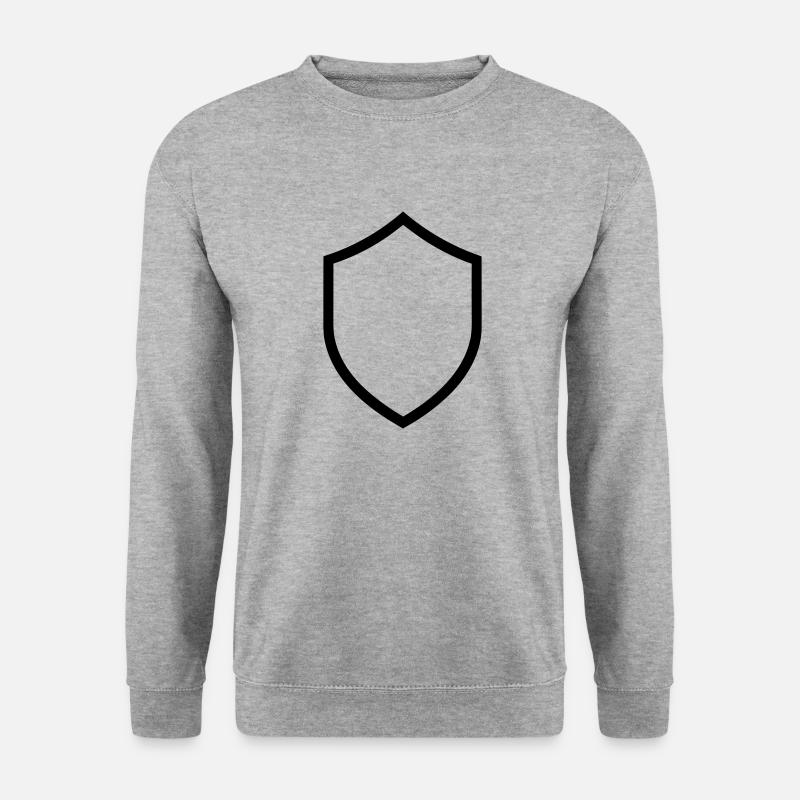 shield - Unisex Sweatshirt - salt & pepper