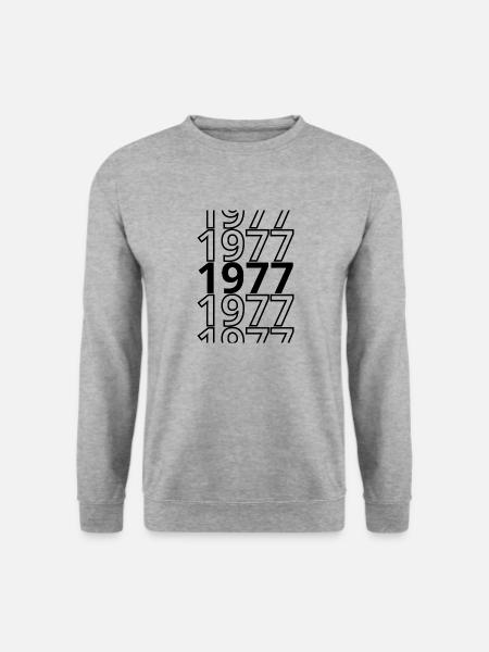 1977 1977 1977 - Unisex Sweatshirt - salt & pepper