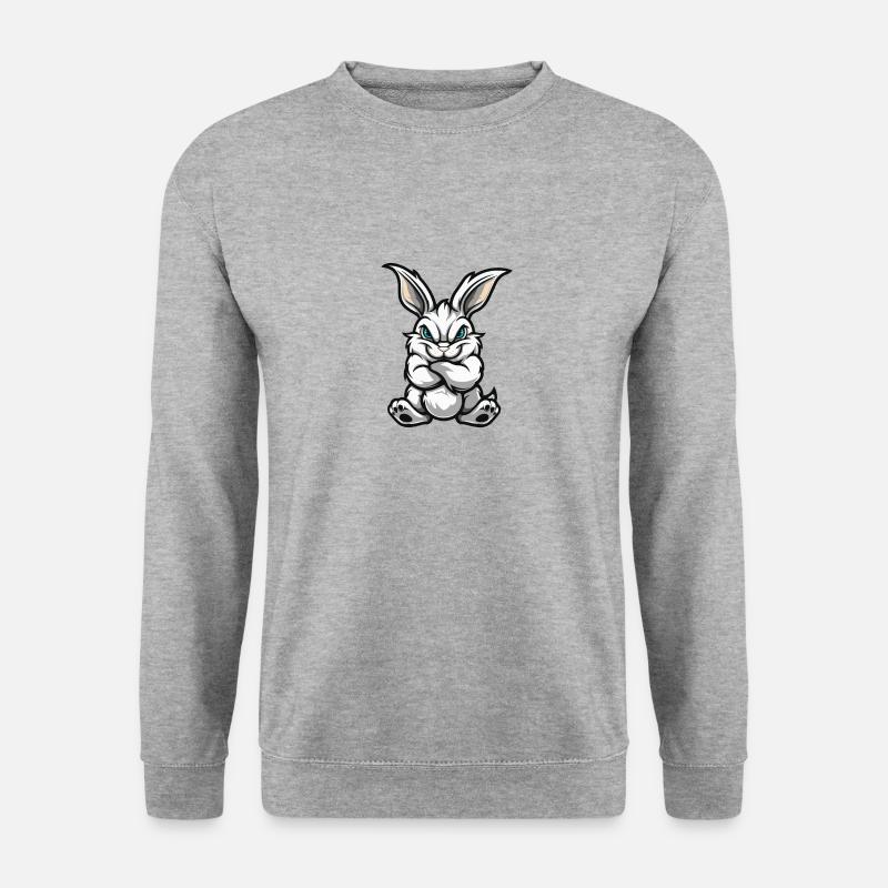 Bunny Comic - Unisex Sweatshirt - salt & pepper