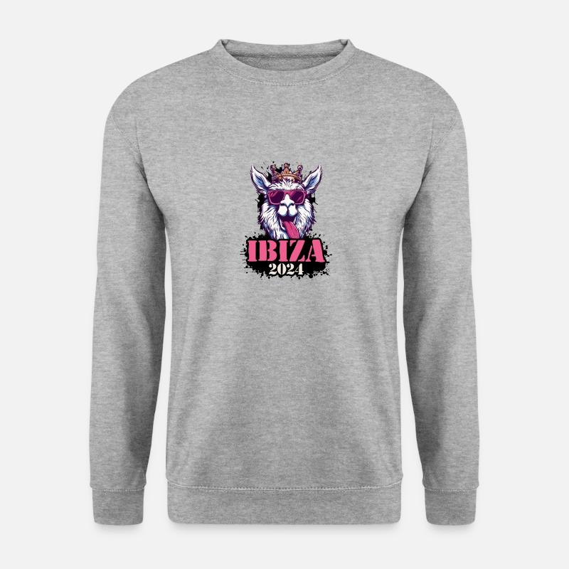 Ibiza 2024 Alpaca - Unisex Sweatshirt - salt & pepper