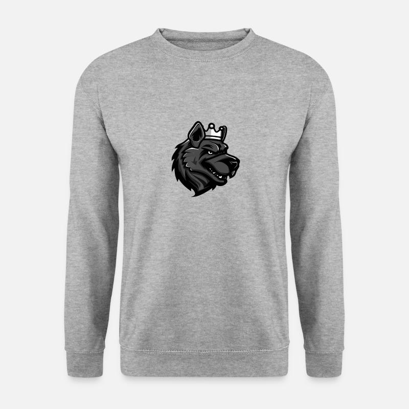 Kangal Dog Crown - Unisex Sweatshirt - salt & pepper