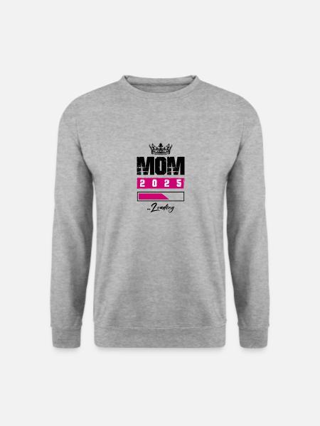 Mama 2025 Loading Mom - Unisex Sweatshirt - salt & pepper