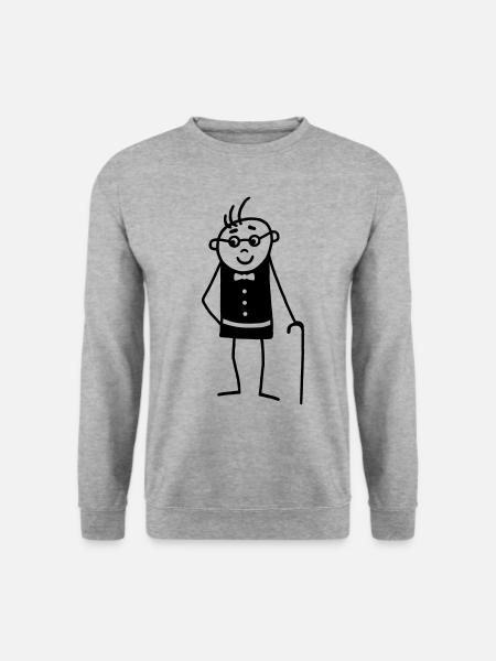 Pensioners 02 - Unisex Sweatshirt - salt & pepper