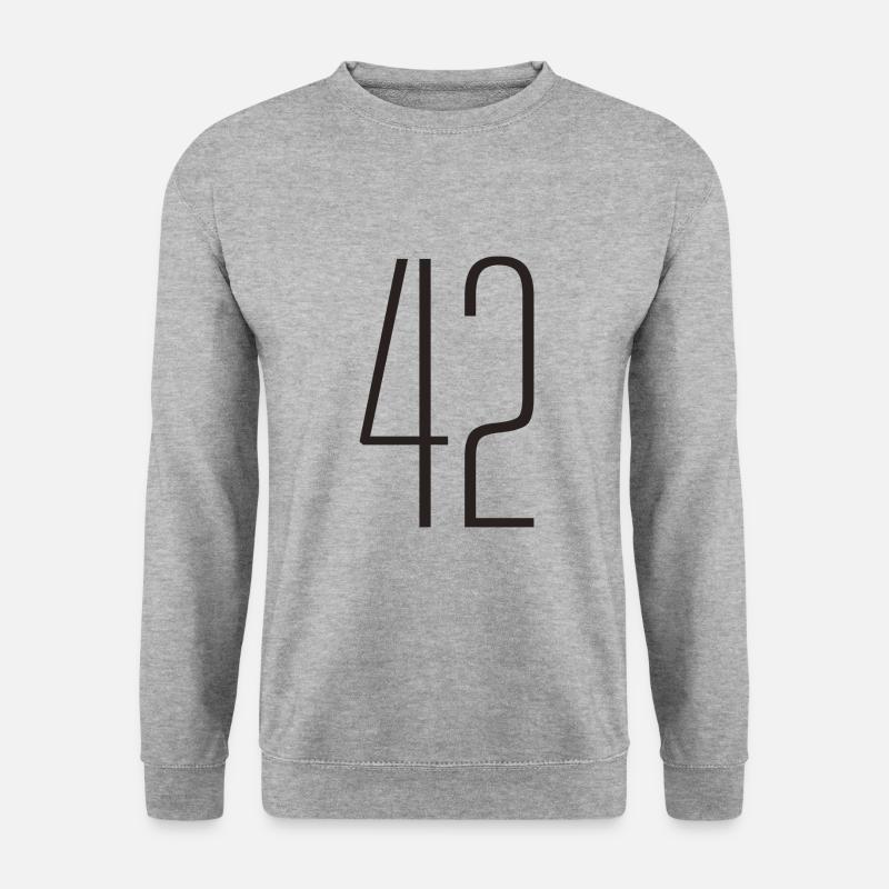 42 - Unisex Sweatshirt - salt & pepper