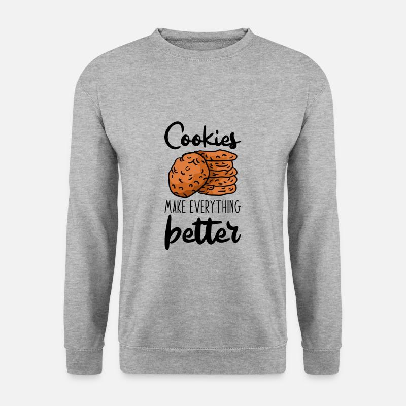 Cookies Make Everything Better 3 - Unisex Sweatshirt - salt & pepper