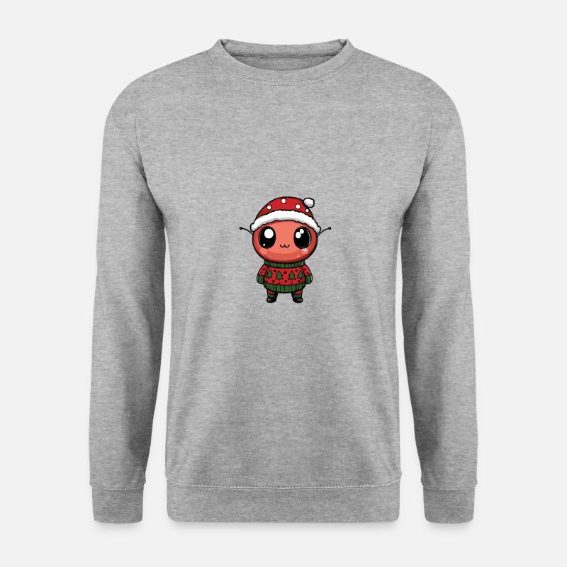 Ladybug Christmas Comic - Unisex Sweatshirt - salt & pepper