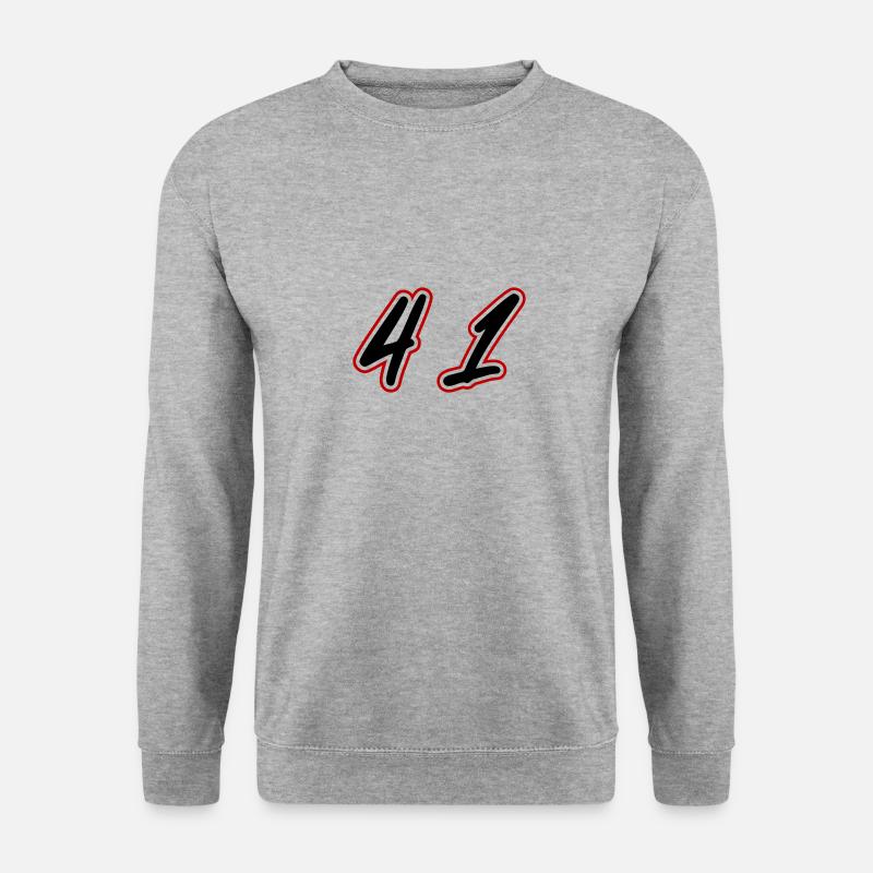 41 Number symbol - Unisex Sweatshirt - salt & pepper