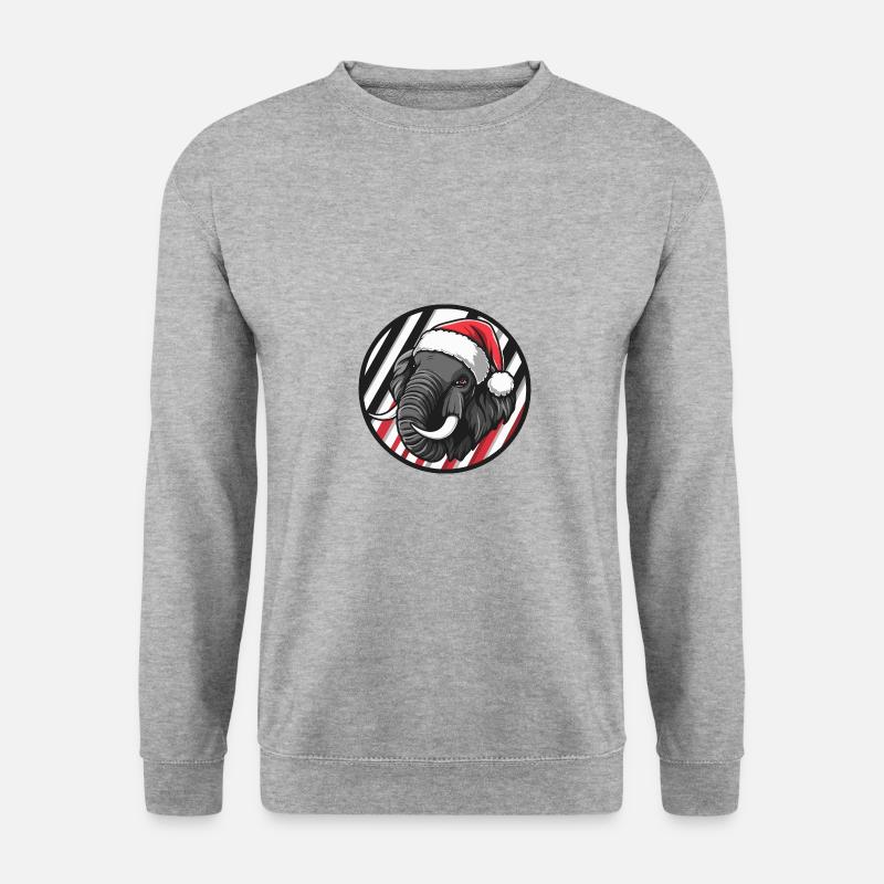 Maman de Noël - Sweat-shirt Unisexe - gris chiné