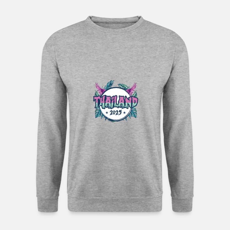 Thailand 2025 Vacation - Unisex Sweatshirt - salt & pepper