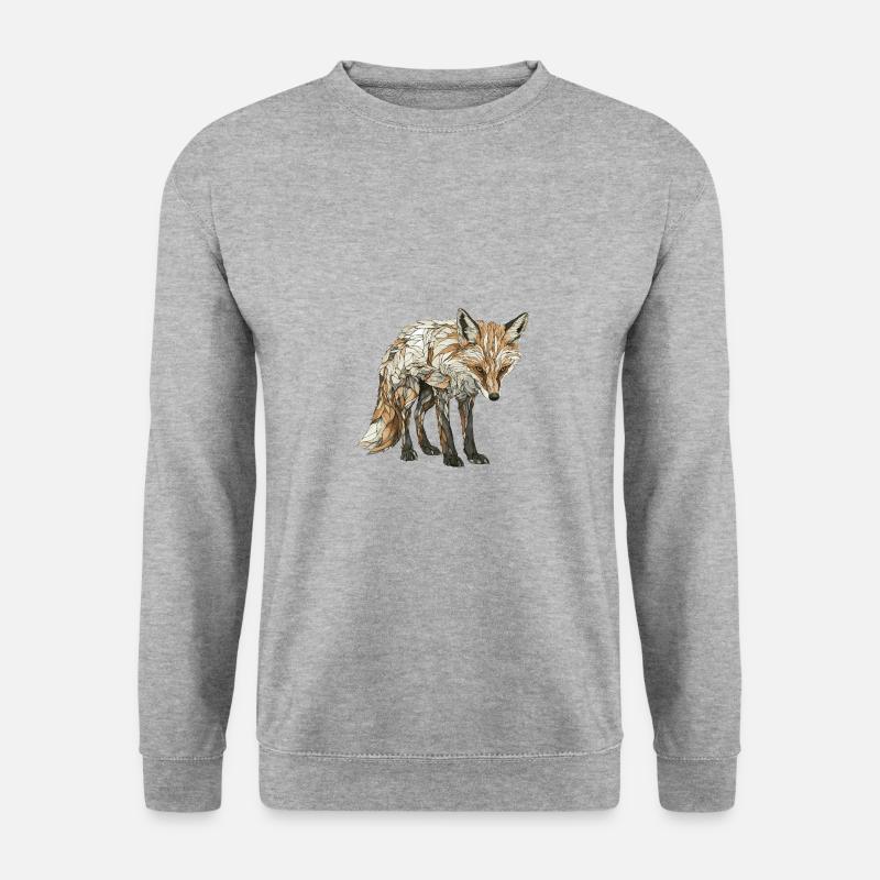Fox - Unisex Sweatshirt - salt & pepper