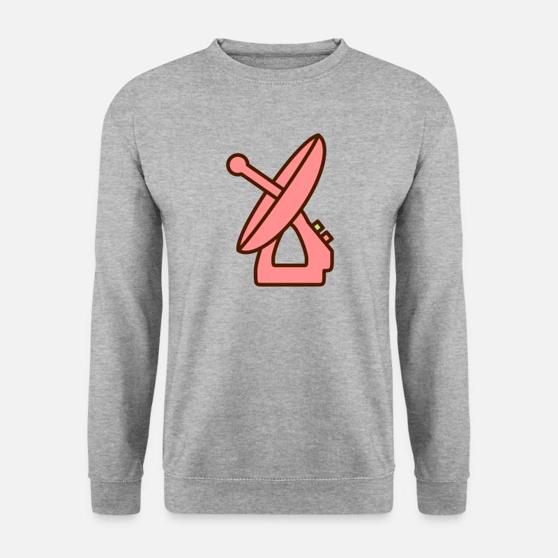 Radar Machine Device Gift Idea Recording - Unisex Sweatshirt - salt & pepper