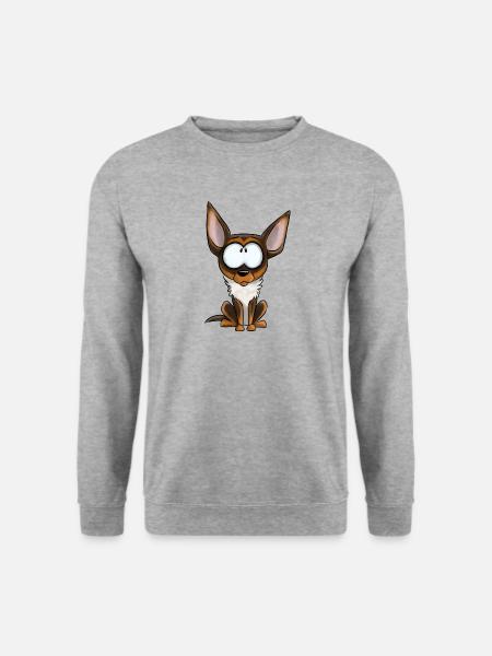 I'm Chihuahua - White Fire Chocolate - Unisex Sweatshirt - salt & pepper