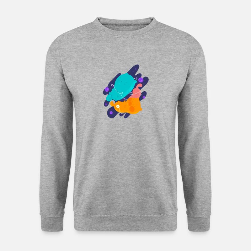 Kitty's universe - Unisex Sweatshirt - salt & pepper