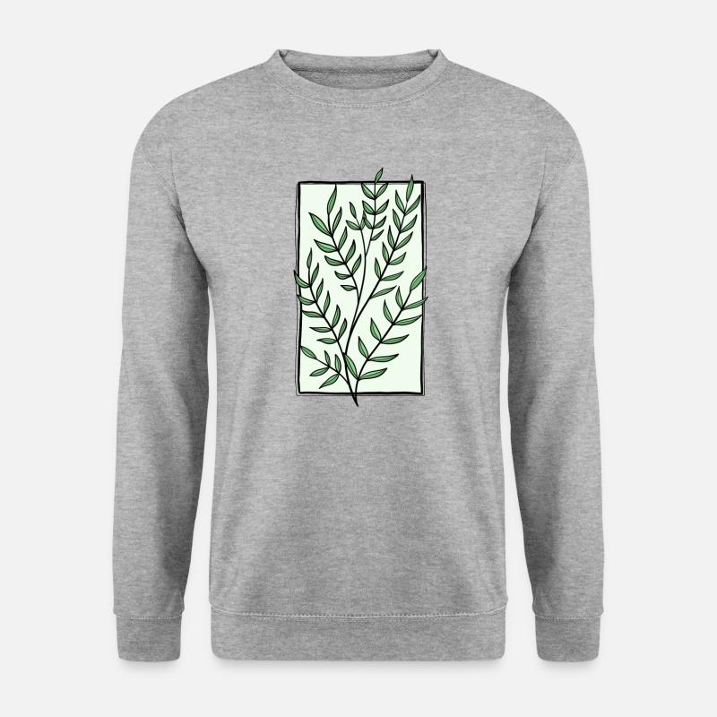 Sheet frame - Unisex Sweatshirt - salt & pepper