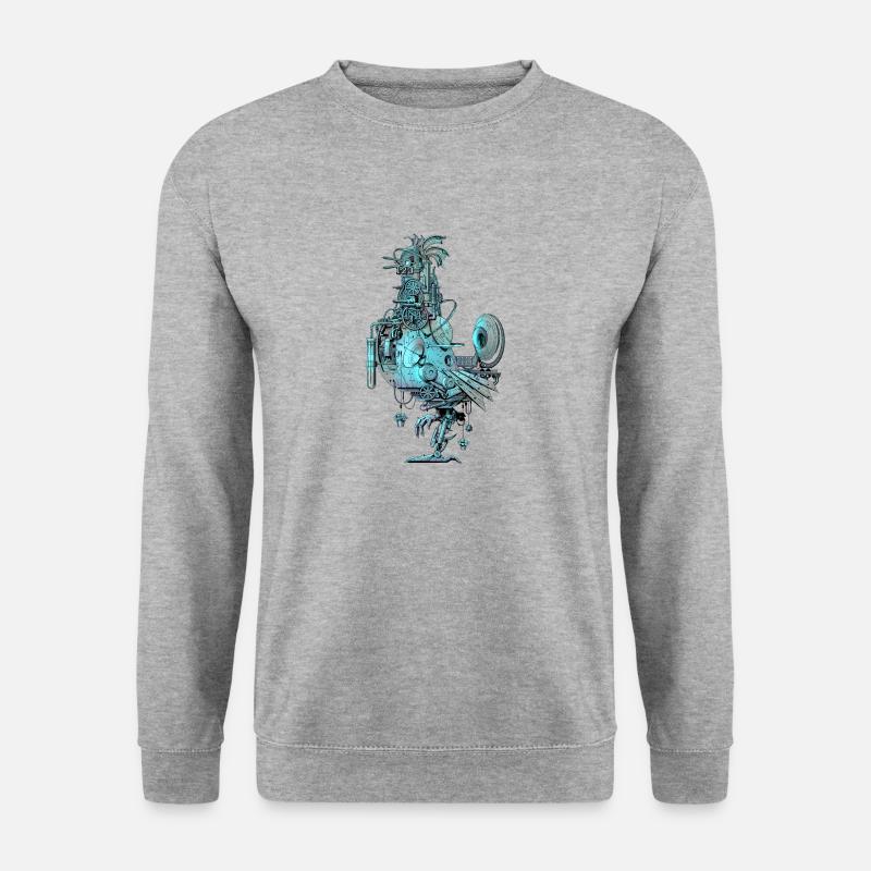 STEM ROOSTER - Unisex Sweatshirt - salt & pepper
