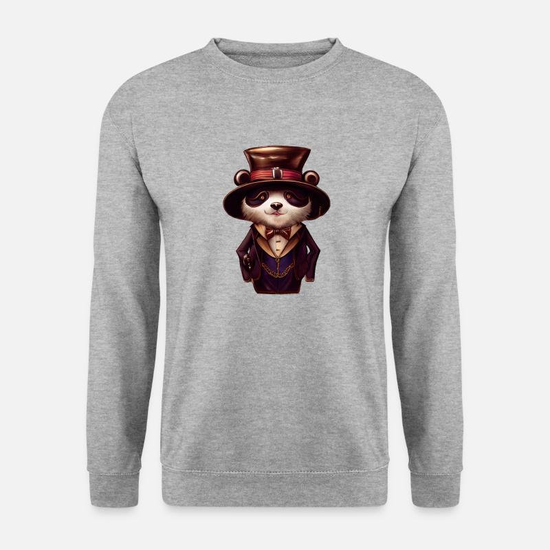 Panda - Unisex Sweatshirt - salt & pepper