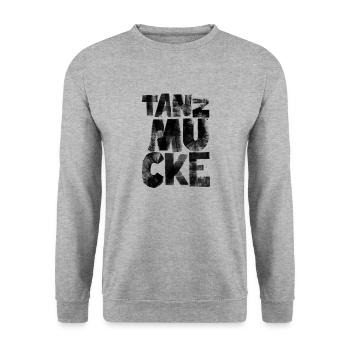 Tanzmucke schwarz - Unisex Sweatshirt - salt & pepper - Front - Alina (178cm) & Michal (187cm)