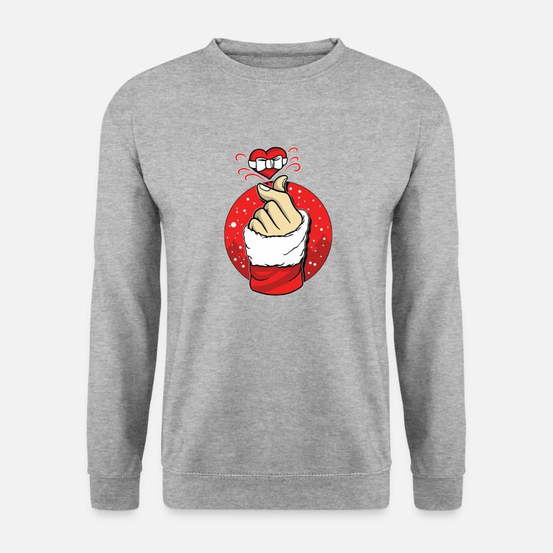 KPOP CHRISTMAS 1 - Unisex Pullover - Weißgrau meliert