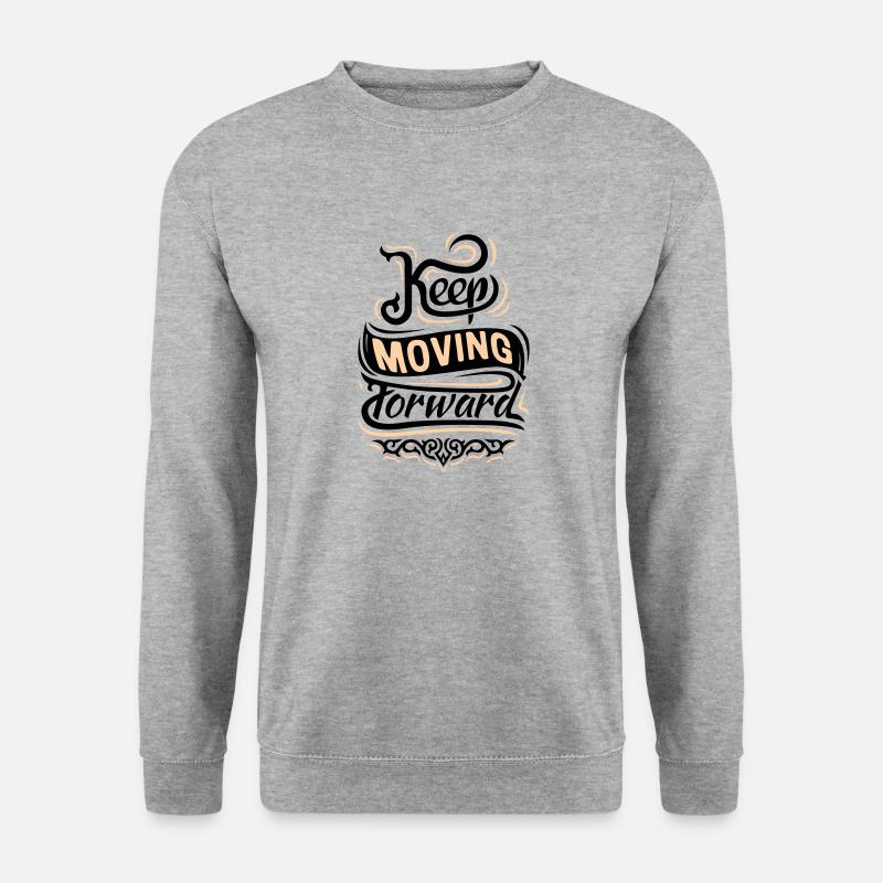 Keep Moving Forward - Logo - Unisex Sweatshirt - salt & pepper