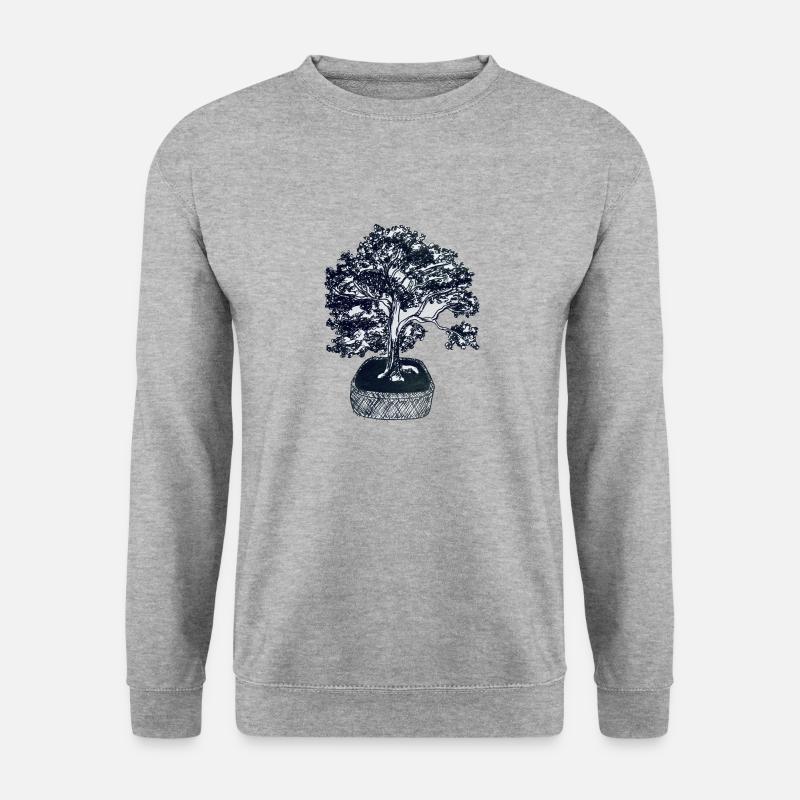 Orme de Chine - Unisex Pullover - Weißgrau meliert