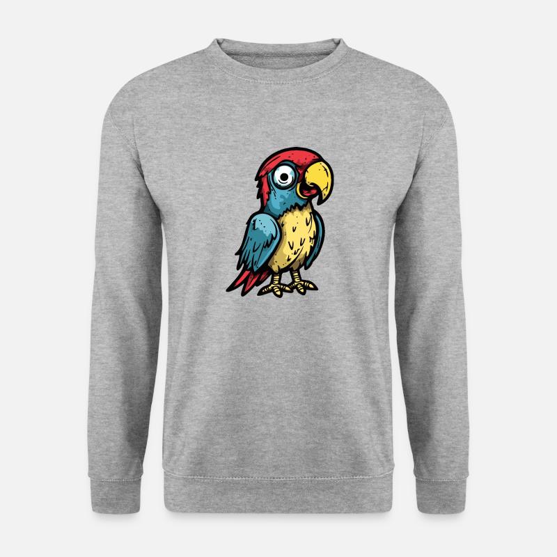 Papagai Halloween Comic Funny - Unisex Sweatshirt - salt & pepper