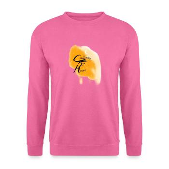 Calling the moon - Unisex Pullover - Pink - Vorne