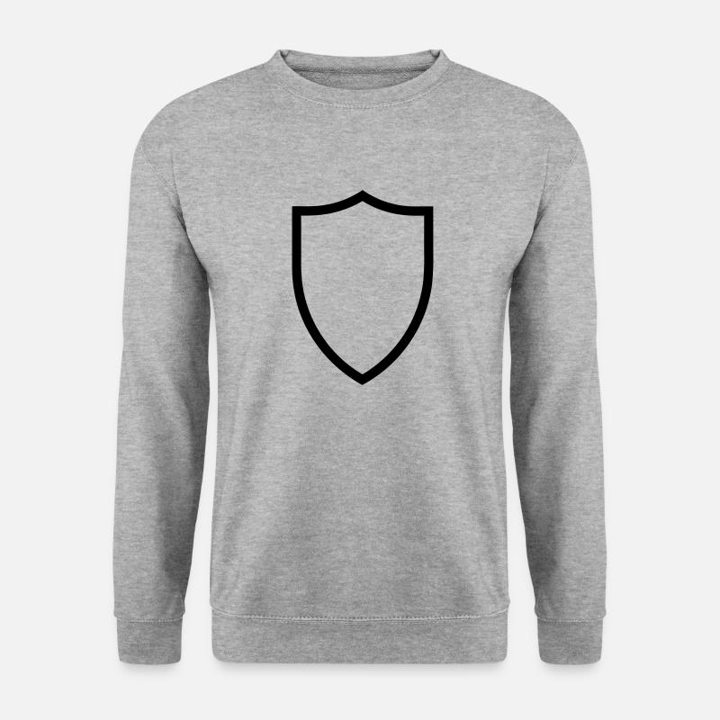 shield - Unisex Sweatshirt - salt & pepper
