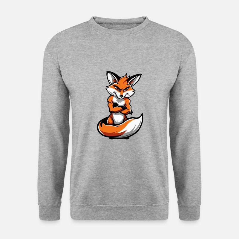 Fox Comic - Unisex Sweatshirt - salt & pepper