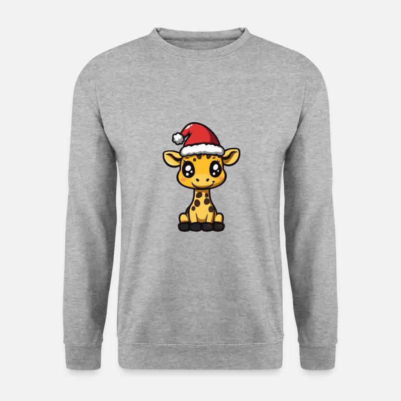 Giraffe Weihnachten Christmas - Unisex Sweatshirt - salt & pepper