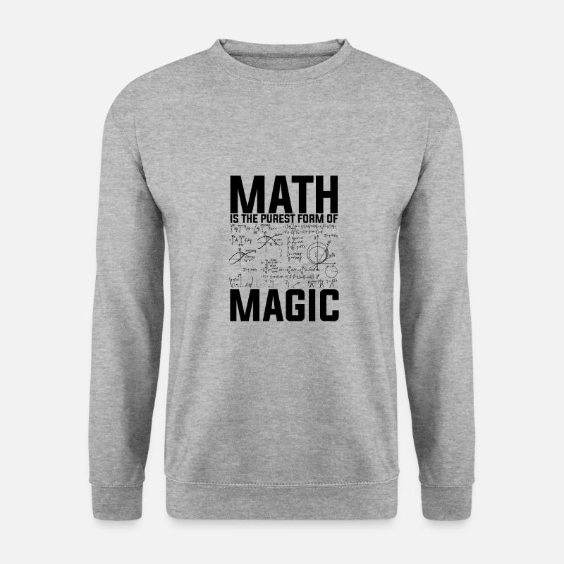 Mathematiker - Unisex Pullover - Weißgrau meliert