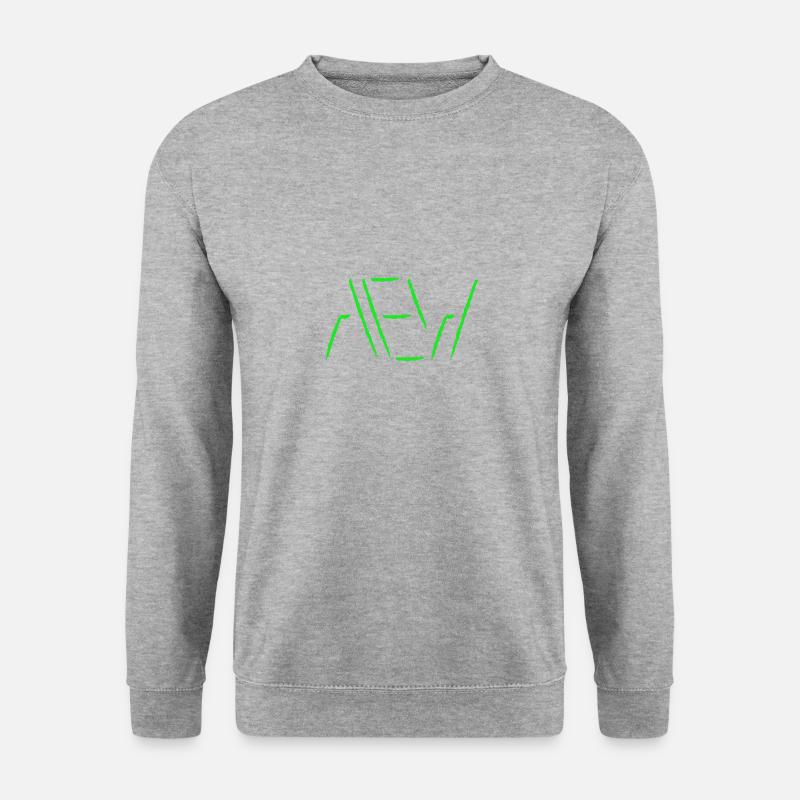 AEW Space Lines - Unisex Sweatshirt - salt & pepper