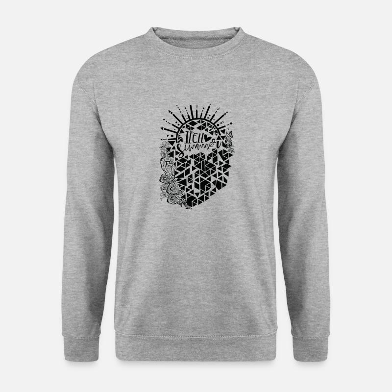 Hello Summer - Unisex Sweatshirt - salt & pepper