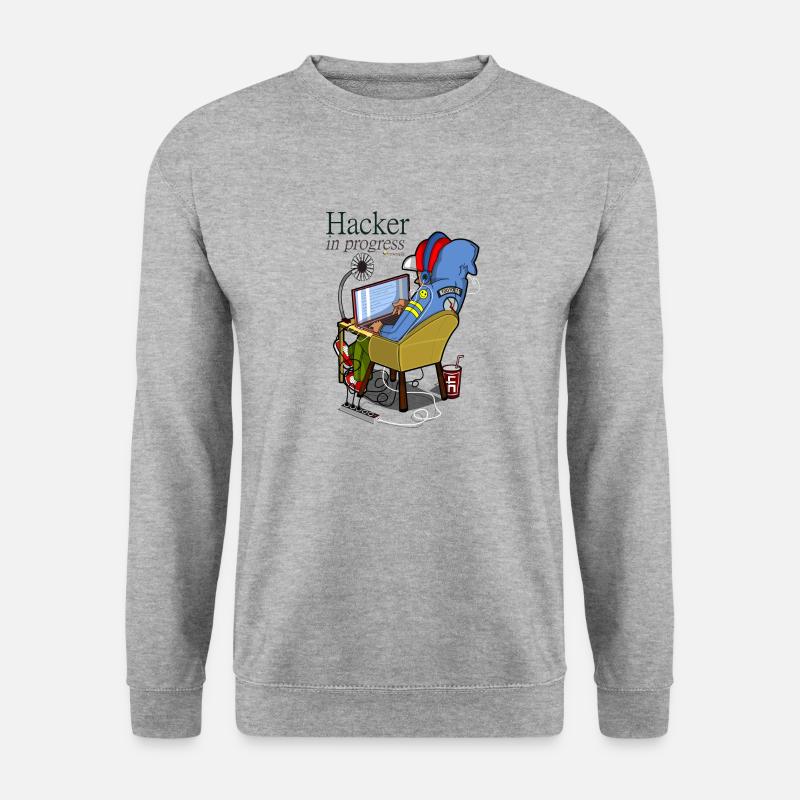 Hacker - Unisex Sweatshirt - salt & pepper