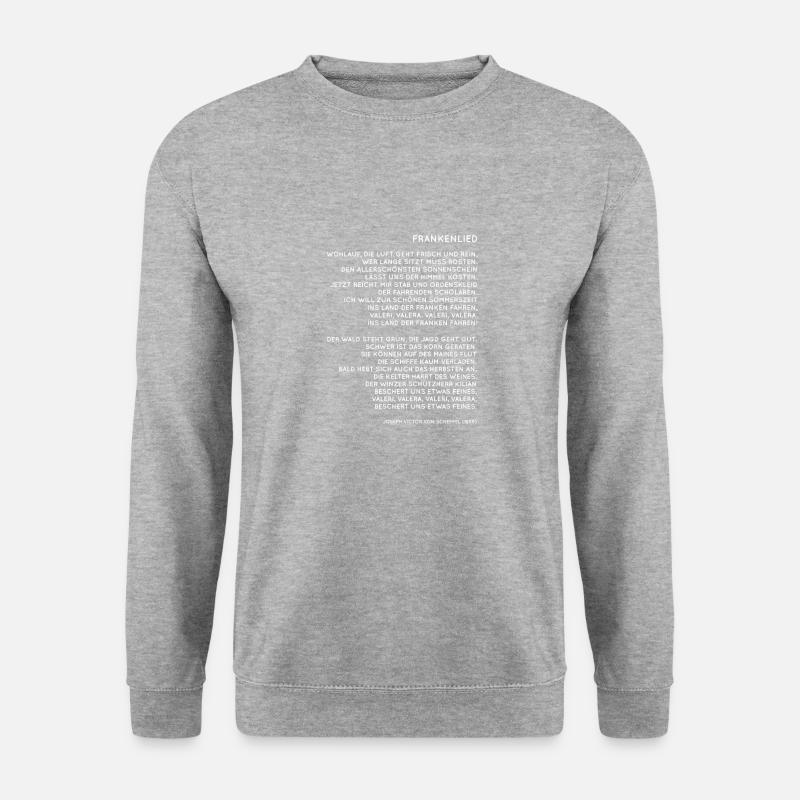Franken Frankenlied - Unisex Sweatshirt - salt & pepper
