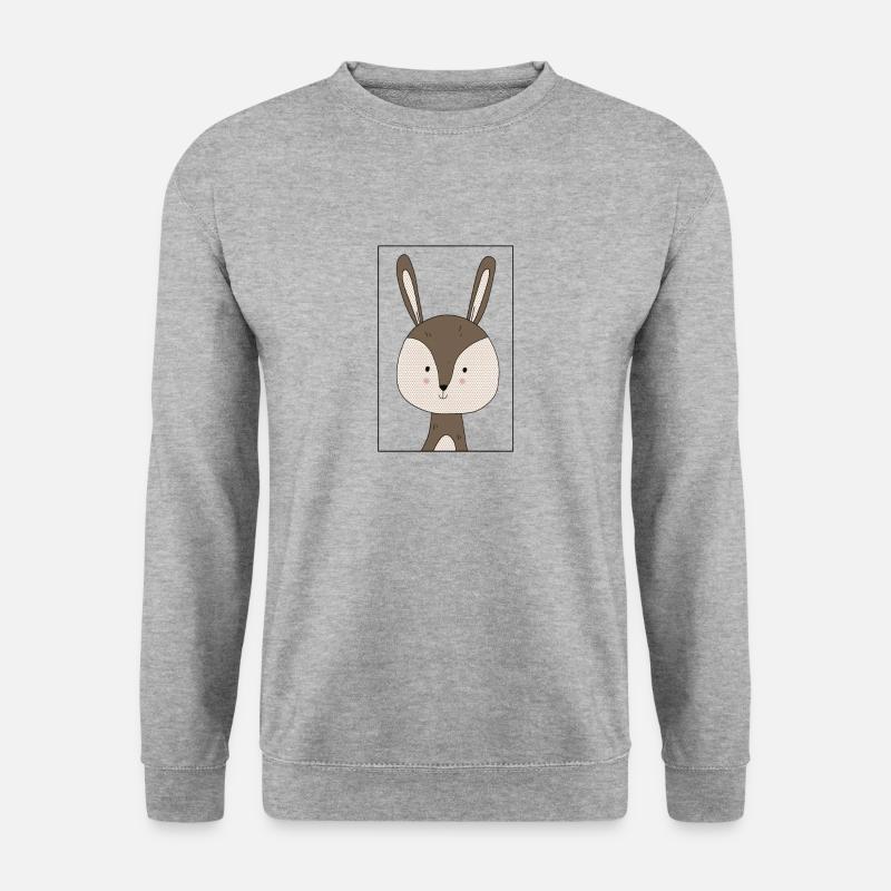 Rabbit Ear - Unisex Sweatshirt - salt & pepper