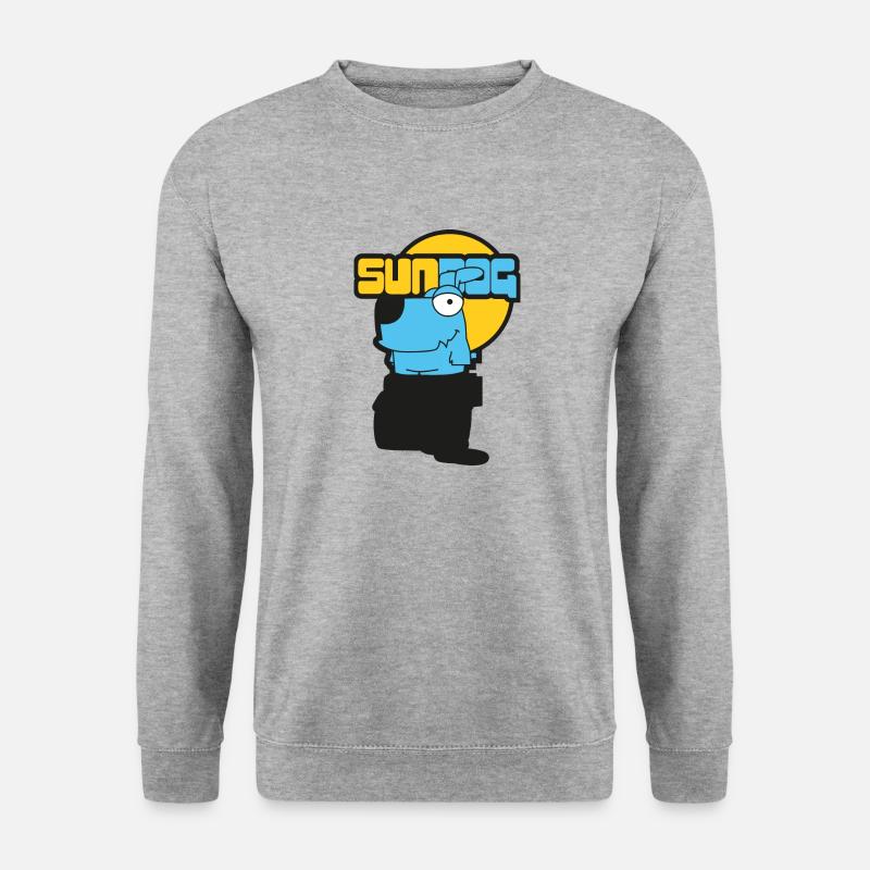 sundog - Unisex Pullover - Weißgrau meliert