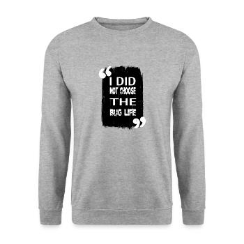 health informatics specialist tshirts - Unisex Pullover - Weißgrau meliert - Vorne - Alina (178cm) & Michal (187cm)