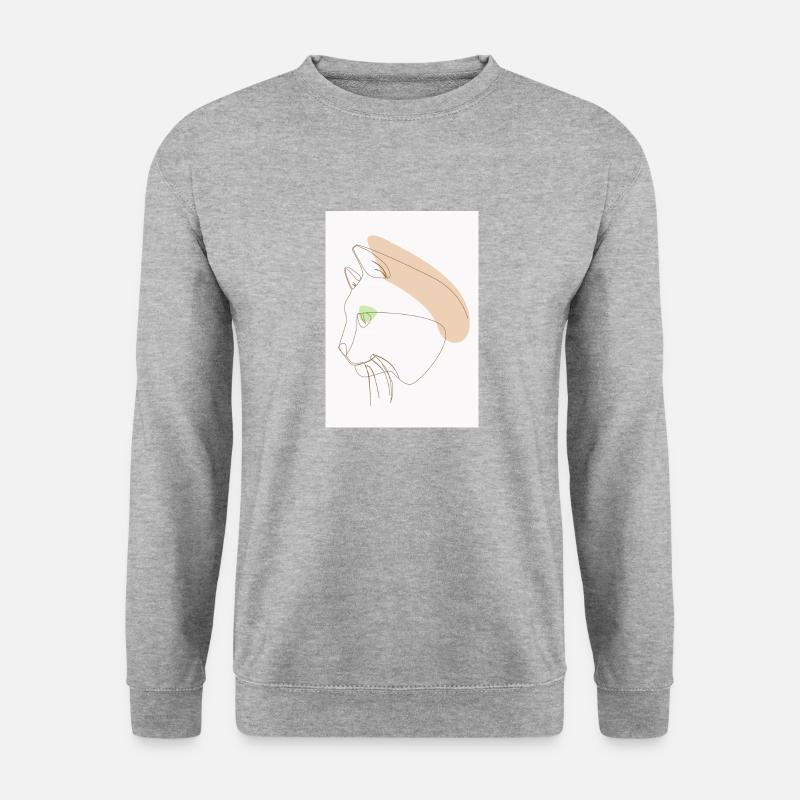 Cat - Unisex Sweatshirt - salt & pepper