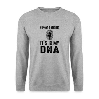 Danse Danse Musique - Sweat-shirt Unisexe - gris chiné - Devant - Alina (178cm) & Michal (187cm)