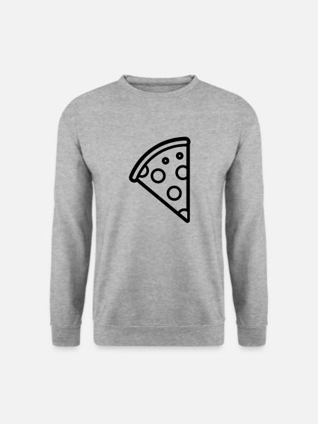 Pizza slice - Unisex Sweatshirt - salt & pepper