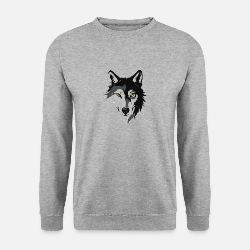 Wolfsblick - Unisex Sweatshirt - salt & pepper