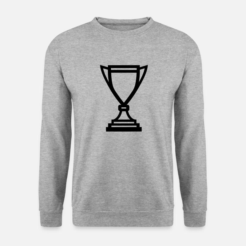 trophy - Unisex Sweatshirt - salt & pepper