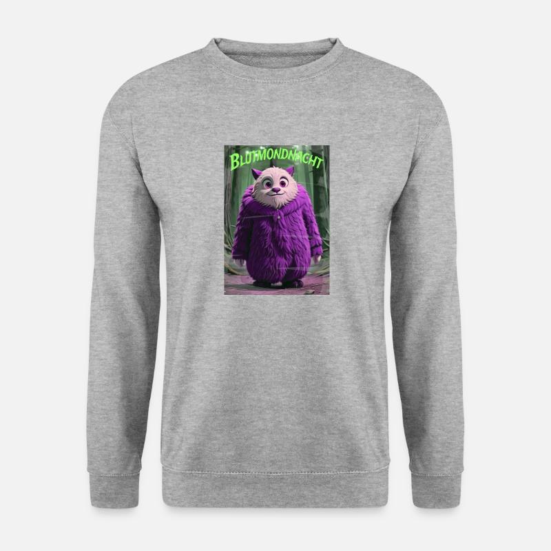 Halloween 5 - Unisex Pullover - Weißgrau meliert