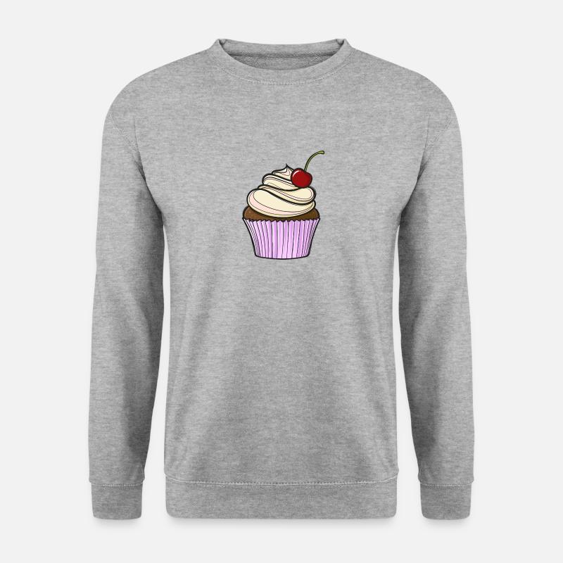 Sweet comic cupcake - Unisex Sweatshirt - salt & pepper